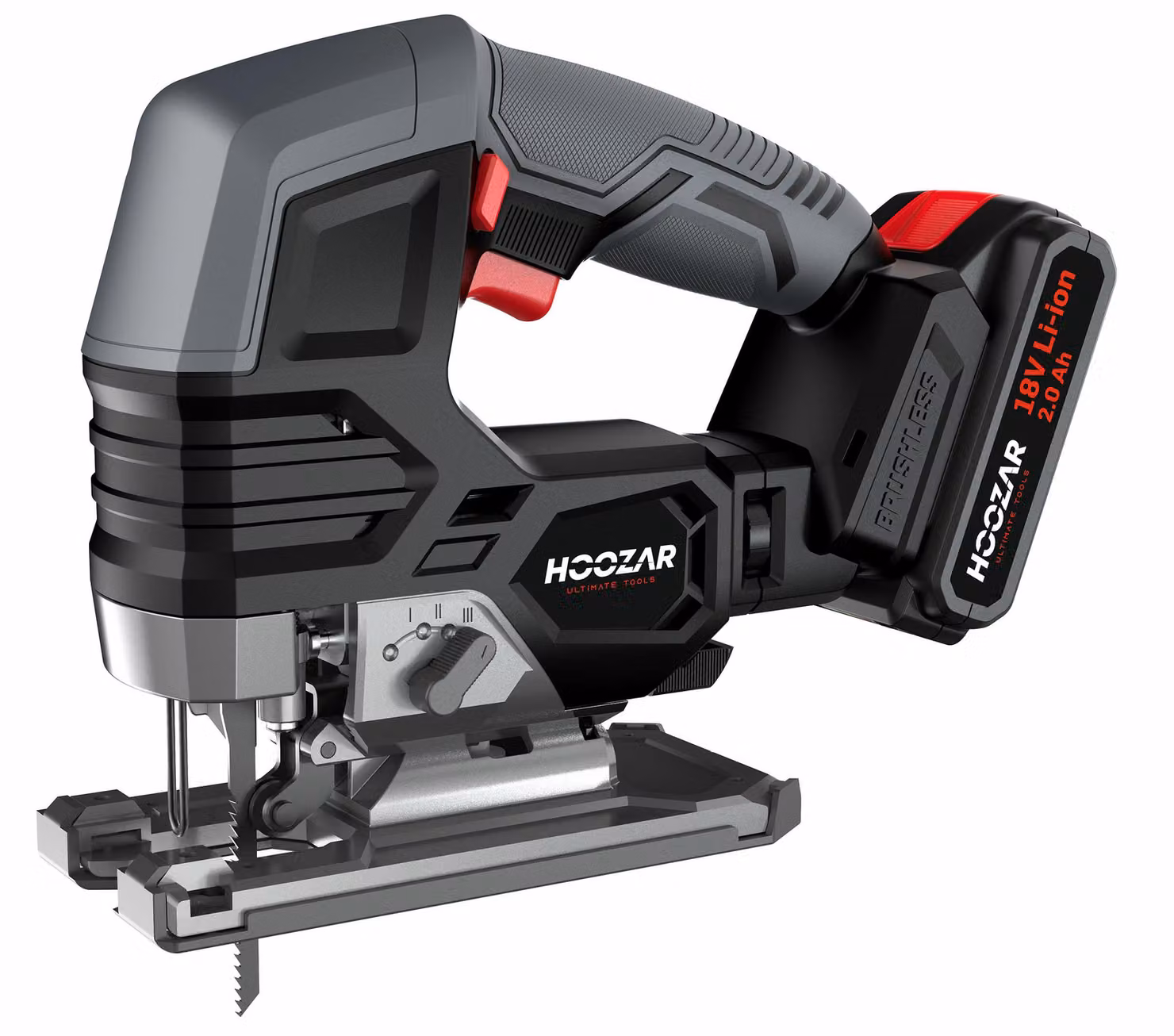 Hoozar seghetto alternativo senza spazzole 18V 1X2.0Ah Js10Bl