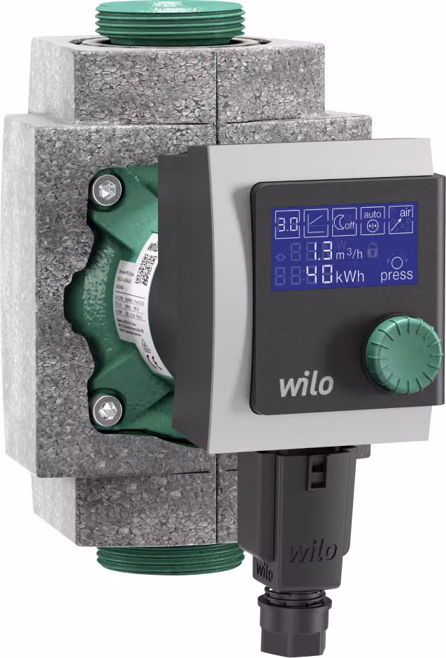 Pompa ad alta efficienza con rotore a bagno d'olio Wilo Stratos PICO plus 25/1-4-