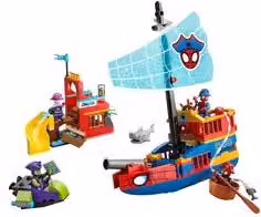 Lego Marvel Spidey e i suoi Amici Fantastici Nave Pirata Multicolore 201 pezzi – 1