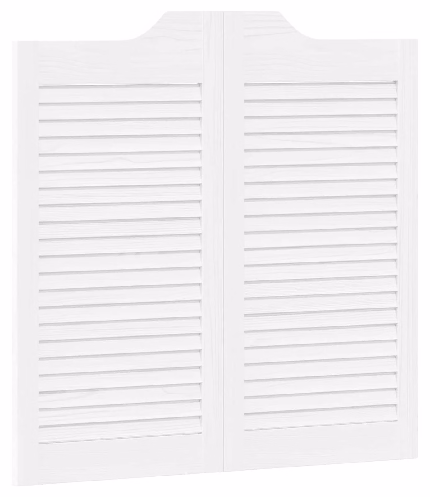 Porte Swing Bianco 80 x 40 cm Legno Massello di Pino