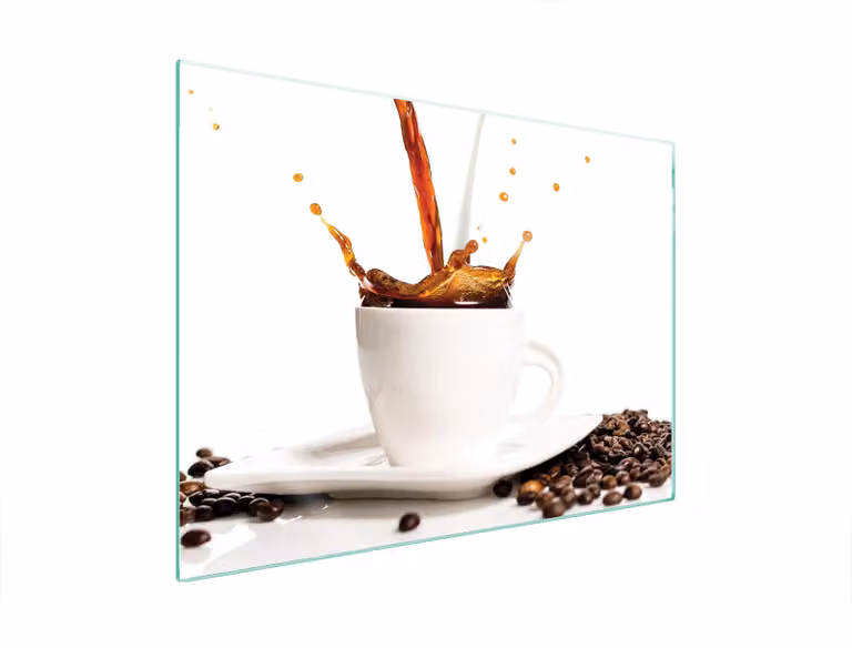 Piastra Di Protezione In Vetro Per Forno 70X52 Caffè