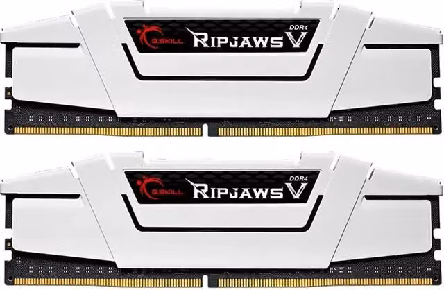 Modulo di memoria G.Skill Ripjaws V F4-3600C18D-32GVW DDR4 32 GB (2 x 16 GB) 3600 MHz Bianco – 1