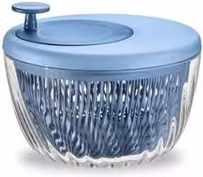 Centrifuga per insalata Guzzini SPIN & STORE Azzurro 4 Lt
