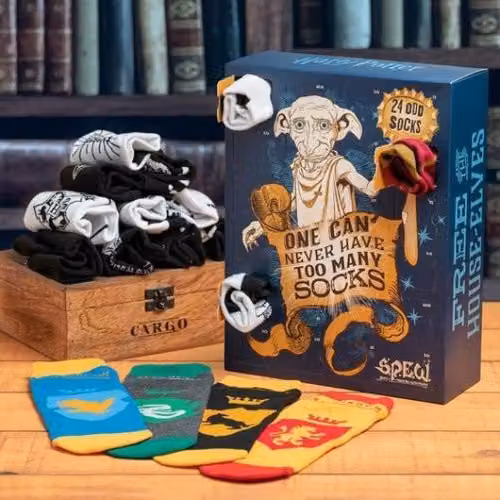Calendario dell'Avvento di Harry Potter - Dobby con calzini