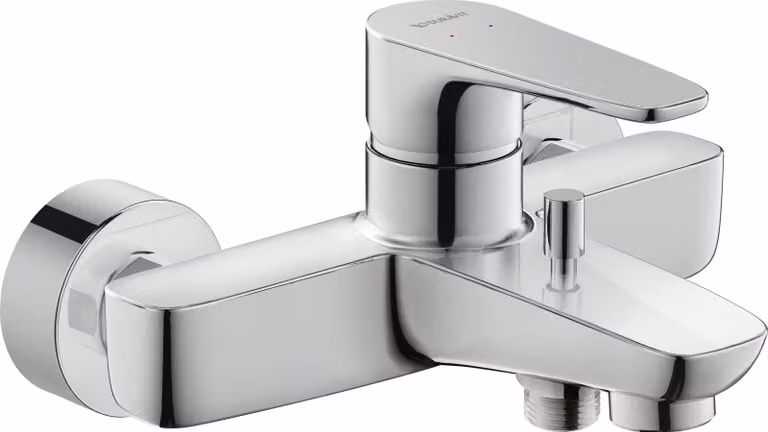 Duravit B.1 Mitigeur monocommandé pour bain apparent, raccords en S, inverseur à rappel automatique, B15230000010, B15230000010