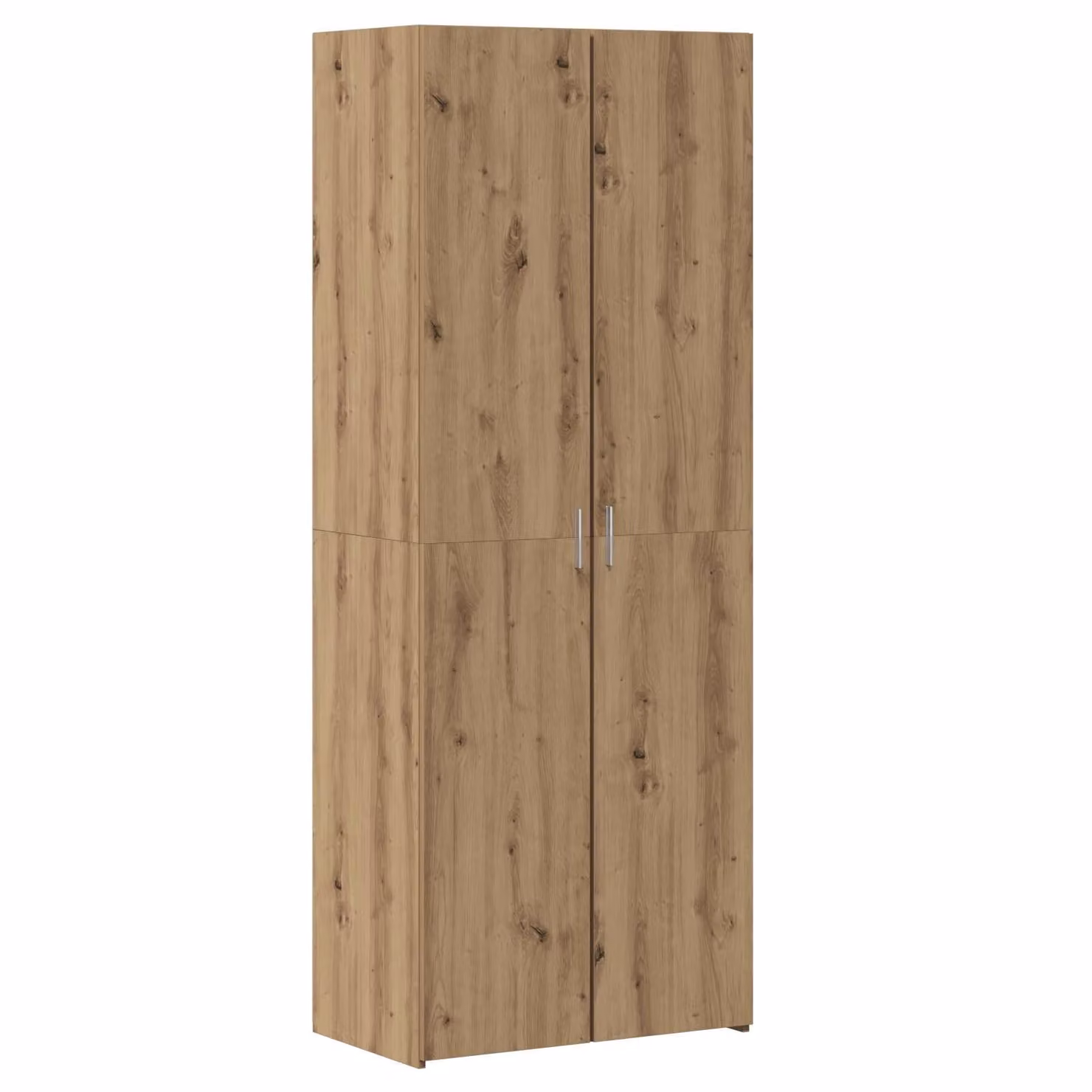 Credenza moderna vidaXL in rovere marrone con ante a battente, L: 70 cm, P: 42,5 cm, H: 185 cm – 1