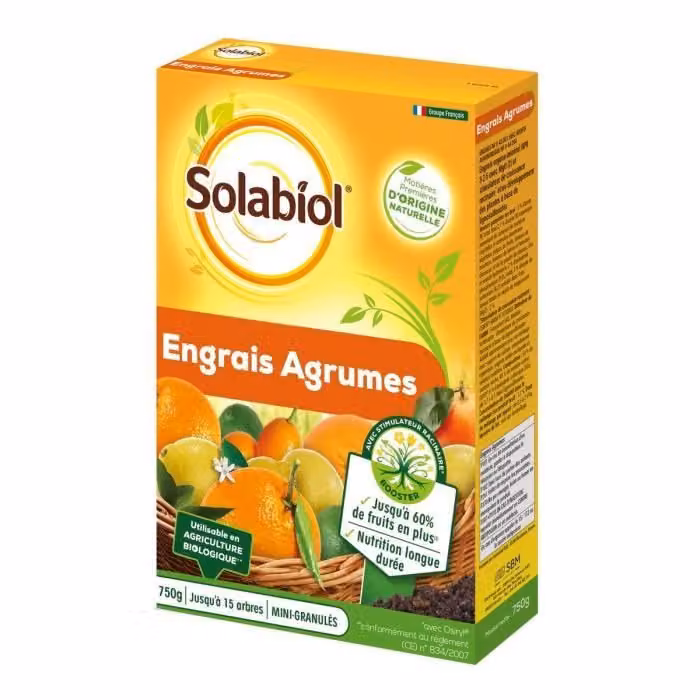 SOLABIOL - Concime per agrumi - Confezione da 750 g - UAB