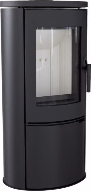 Stufa in ghisa KRATKI AB Ø 150 8 kW con molla della porta