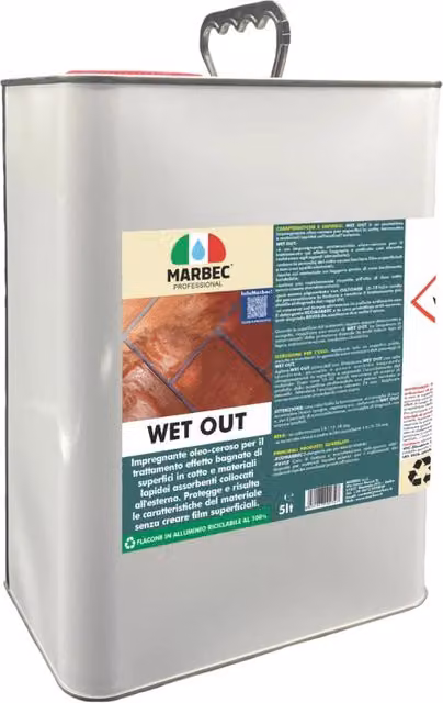 Trattamento per cotto esterno WET OUT Marbec 5 l – 1