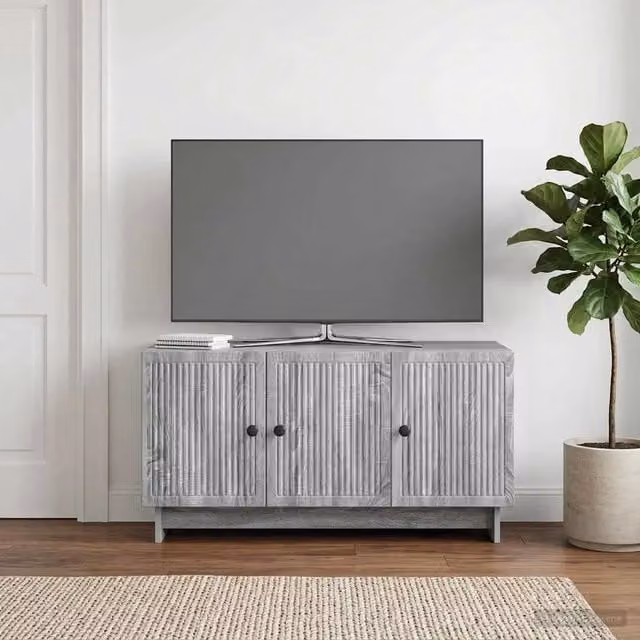 Mobile TV 99 x 34,5 x 50 cm Grigio Sonoma Legno ingegnerizzato