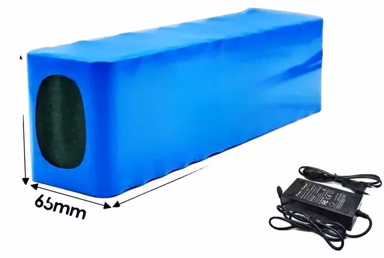 Batteria agli ioni di litio, 48V, capacità 30Ah, caricabatterie XT60 DC