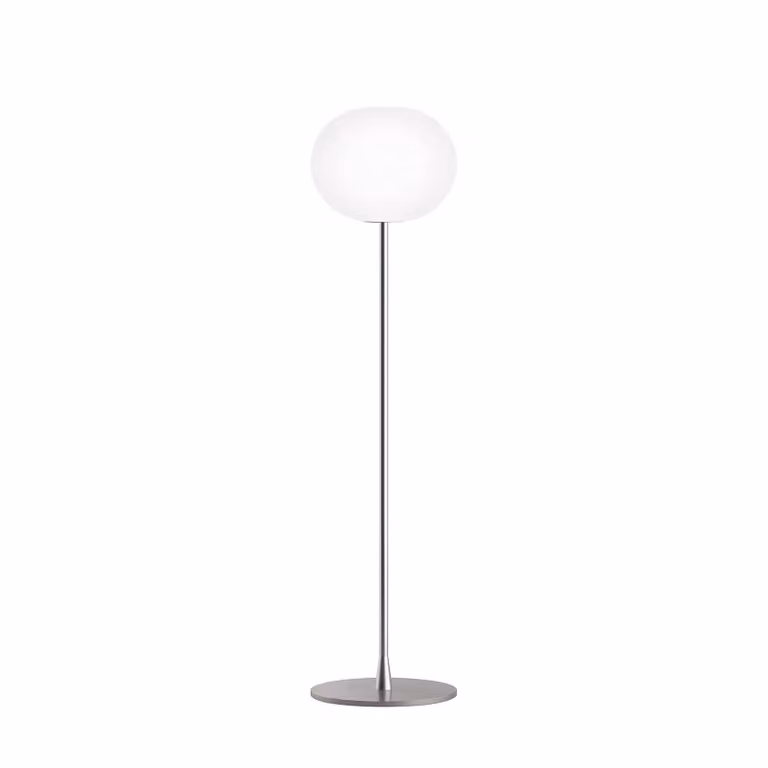 Flos - Glo-Ball Floor 1 - Lampada da terra - Argento