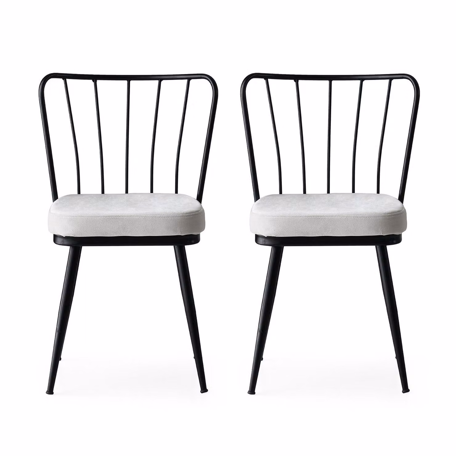 Skye Decor, Yıldız- Yıldız NMB, Schwarz, sedie da ufficio, 82x43x42 cm, telaio: 100% metallo