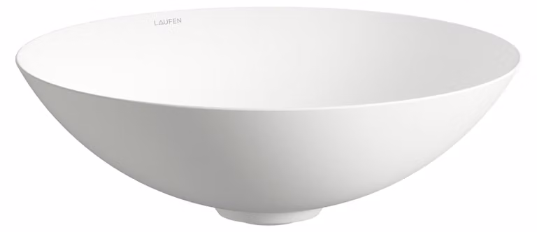 LAUFEN CHARACTERS Cuvette de lavabo, ronde, sans trou pour robinet, sans trop-plein, 450x450x149mm, H512CA57571121, H512CA57571121