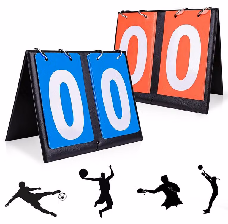 2 tavole portatili per display sportivi, dimensioni 20x16 cm, impermeabili