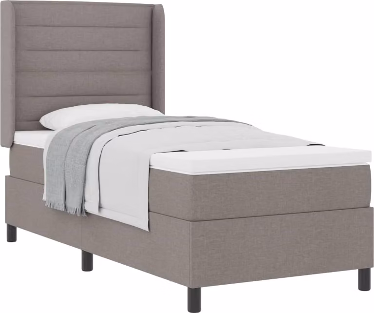 Letto a molle con materasso Talpa 200 x 100 cm Tessuto