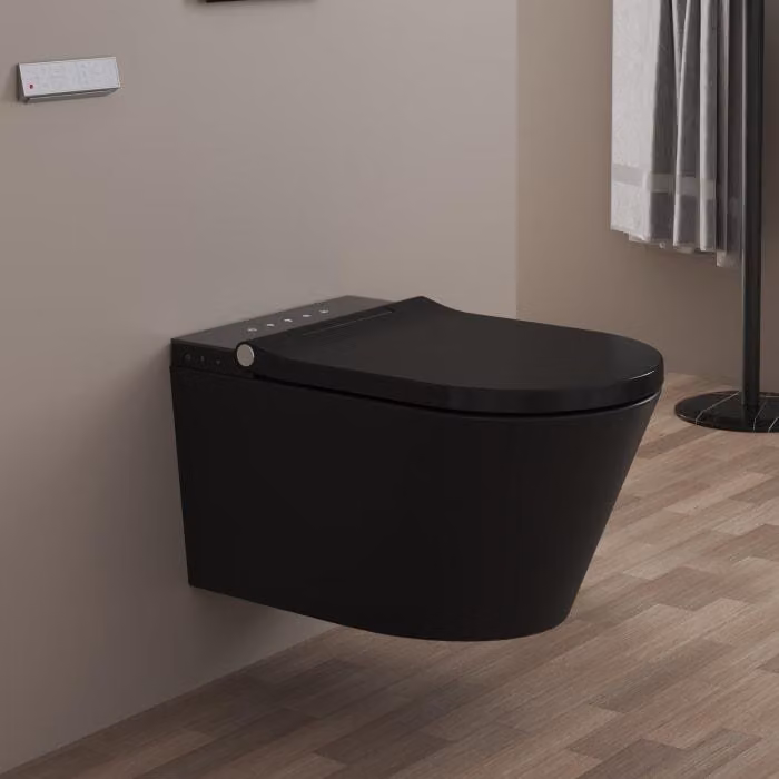 Water WC con doccia, modello Kronenbach, senza anello di scarico, completo di sedile