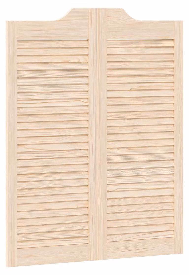 Porte Swing Naturale 100 x 40 cm Legno Massello di Pino