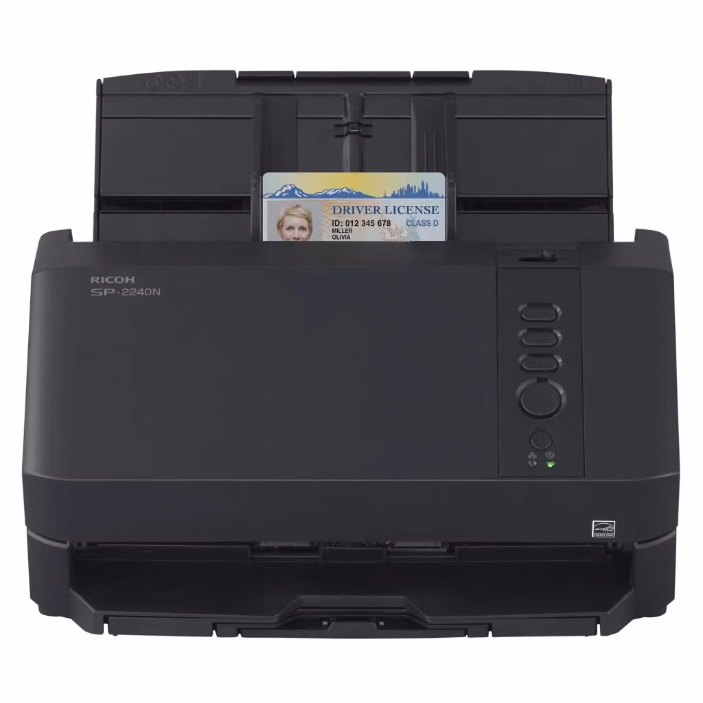 Scanner Fujitsu FI Series SP 2240N Nero con connessione USB-C ed Ethernet/LAN 600 DPI – 2