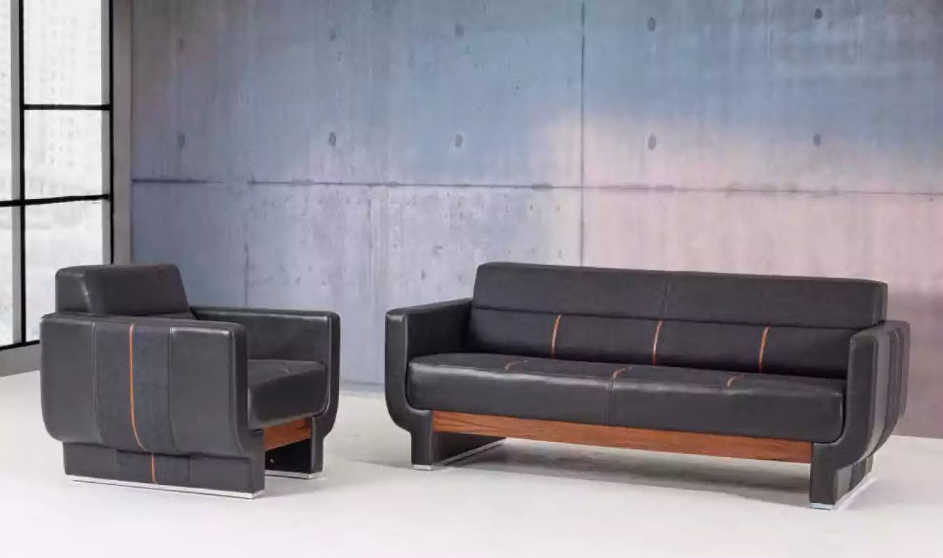 Moderne Büromöbel Luxus Komplettes Arbeitszimmer Set Dreisitzer Sessel