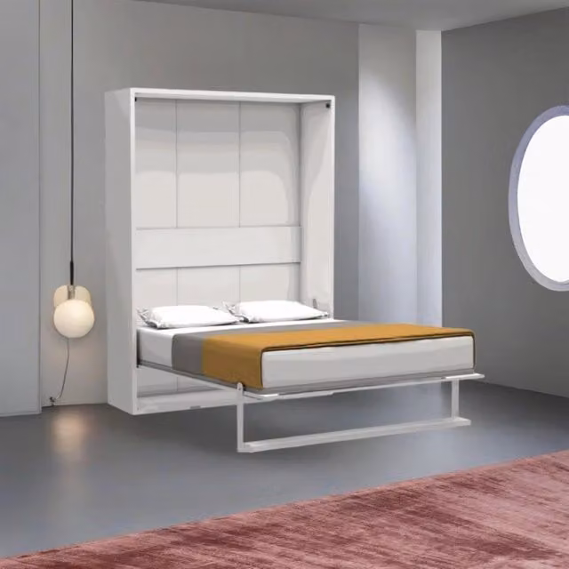 Letto matrimoniale a scomparsa Loft EFFEZE bianco L/P/H: 160 x 200 x 44 cm