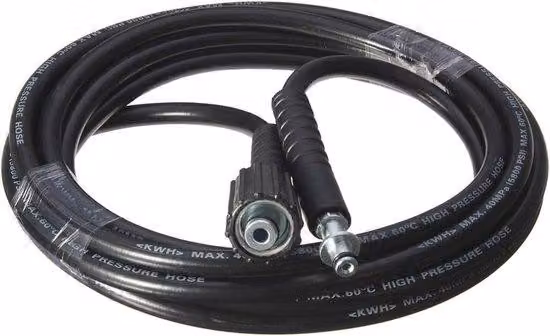 Tubo flessibile per lavaggio ad alta pressione da 5 m, 5800 PSI, per idropulitrici a freddo