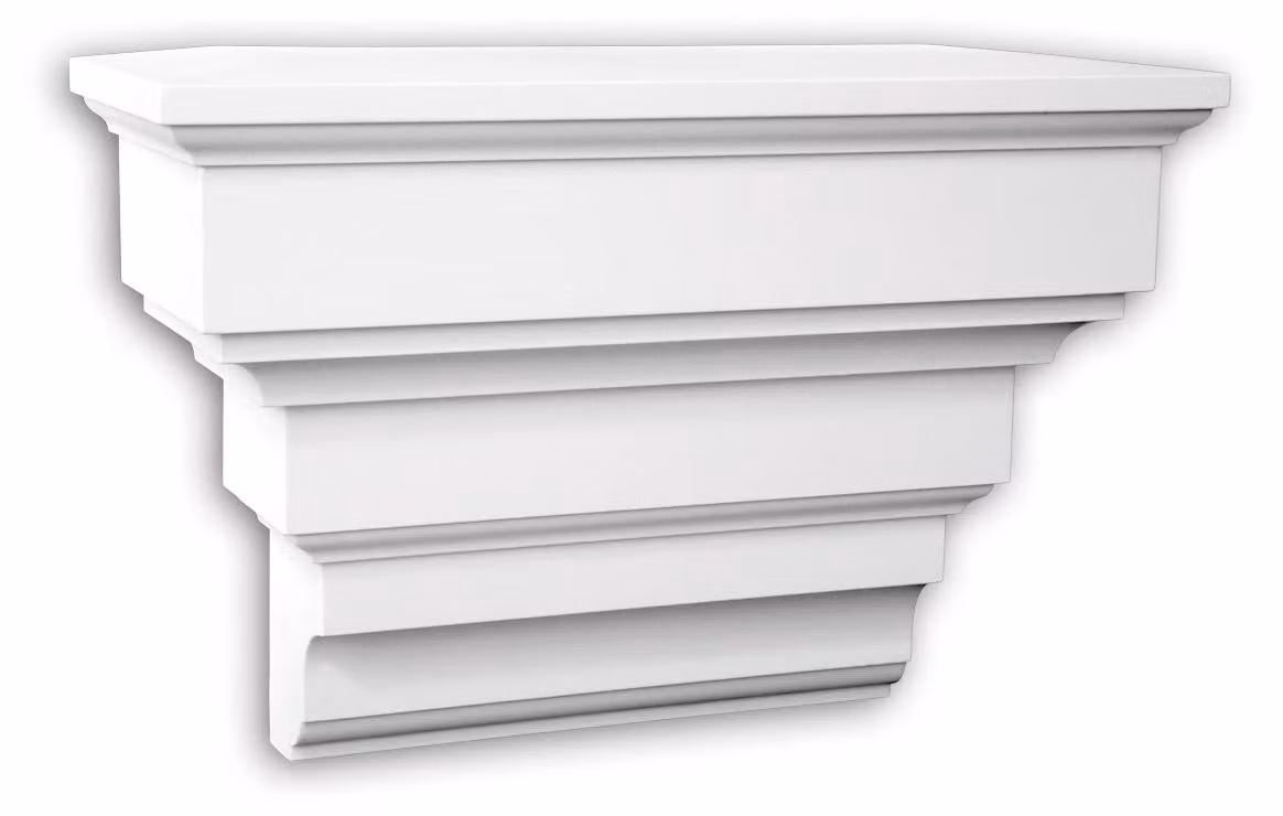 Console Profhome 483102 Cornice di facciata in stile toscano