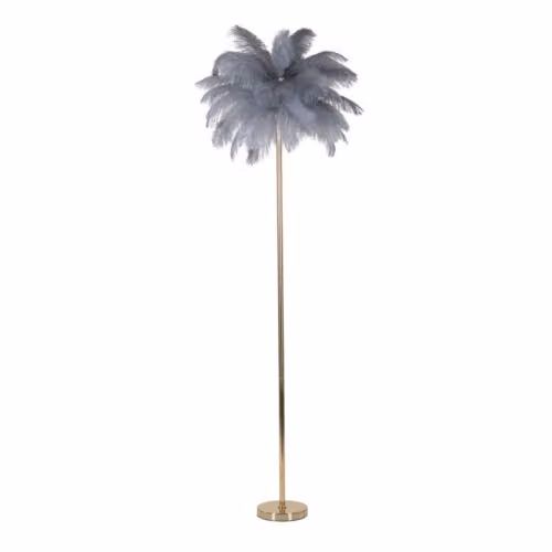 Piantane LAMPADA DA TERRA PALM GRIGIA CM Ø 55X160 Mauro Ferretti