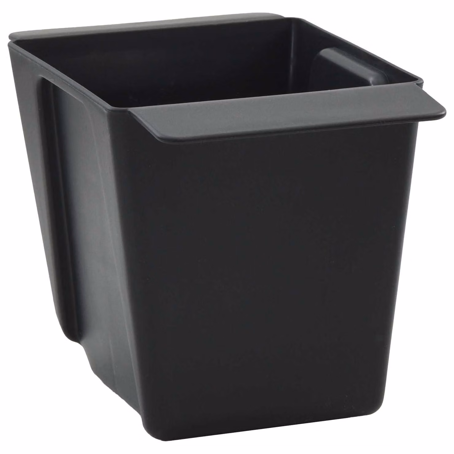 Vasi per fiori da pallet Euro, confezione da 12 pezzi, colore nero, dimensioni 14 x 9 x 9,5 cm