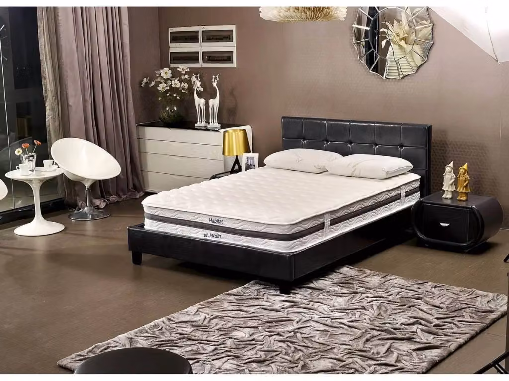 Materasso ibrido a molle e memory foam VIVA FIRST bianco L/P/H: 140 x 190 x 26 cm – 2