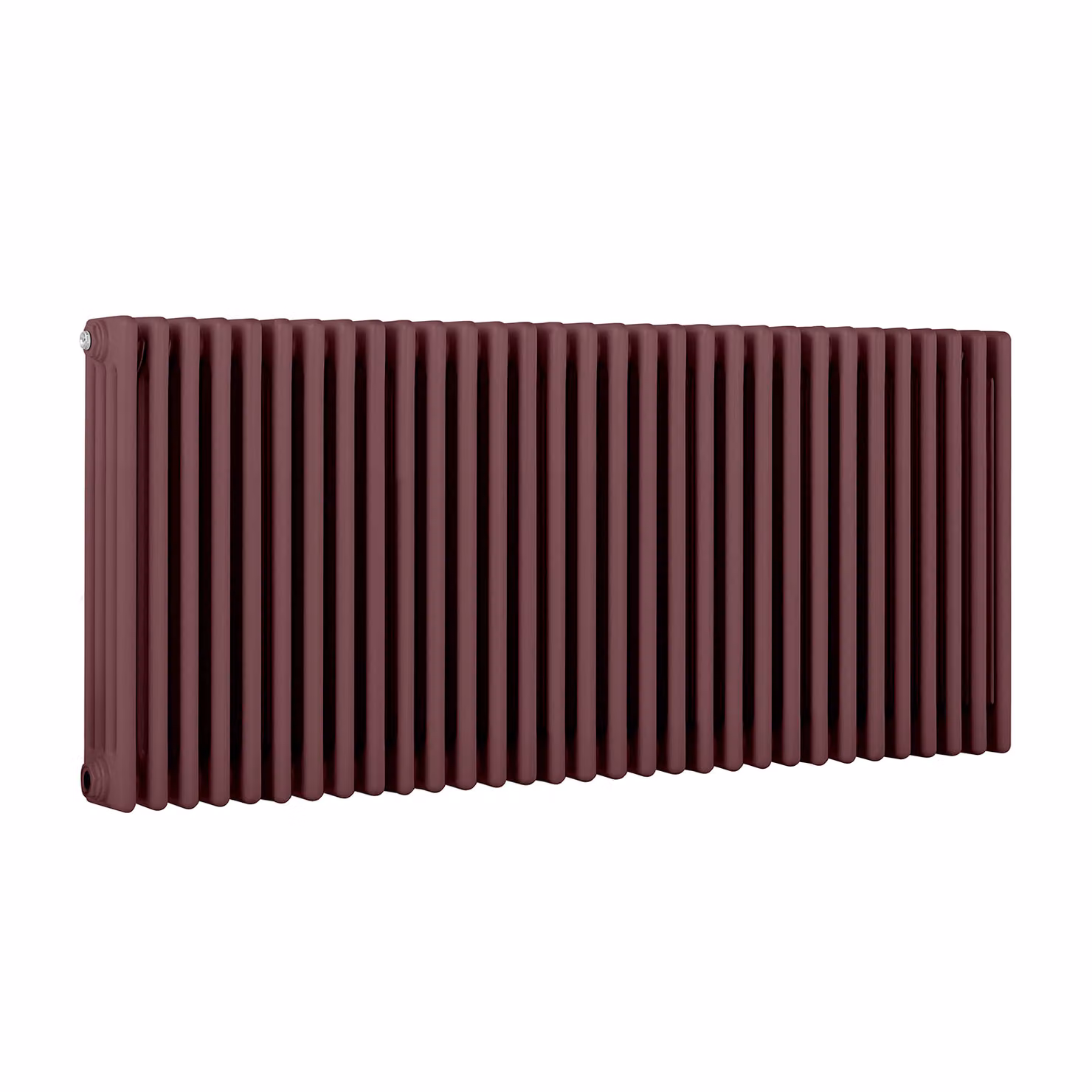 Radiatore Orizzontale a Colonne (4 Colonne) 600mm x 1415mm - Rosso (Booth Rosso) - Regent