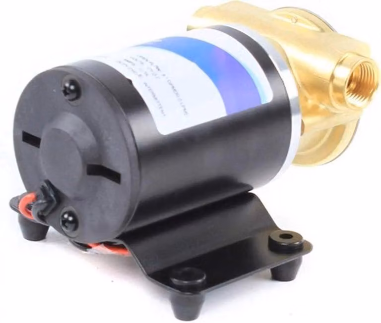 Pompa dell'acqua da 12 V - pompa per acqua di bordo autoadescante con una capacità di 30 litri al minuto - pompa a membrana