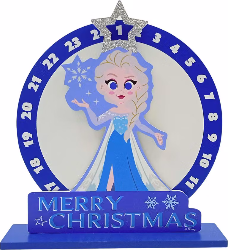 Calendario dell'Avvento Disney con conto alla rovescia - Frozen/Elsa