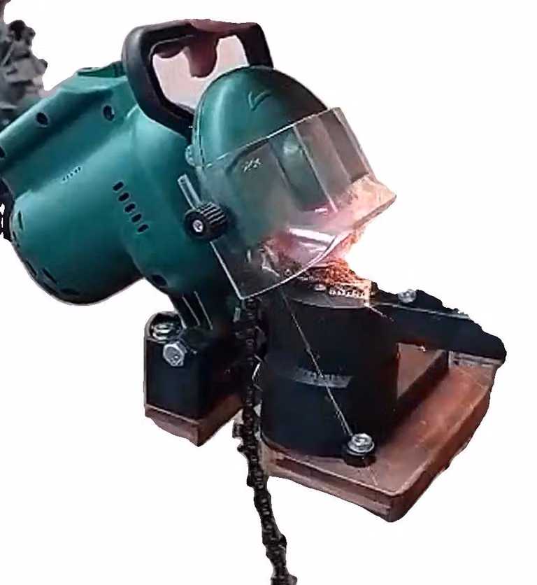 Affilatore per motoseghe, potenza 220W, velocità 7500 giri/min, conforme agli standard UE