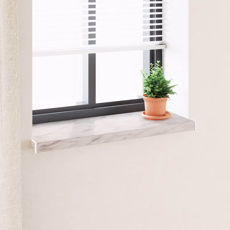 Soglia della Finestra Texture in Marmo 60 x 30 x 4,5 cm PVC