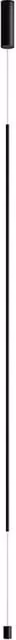 Daisho Sospensione Verticale LED 28W 3000K CRI90 IP20 - Lampadario Design in Alluminio Finitura Nero - Rossini Illuminazione