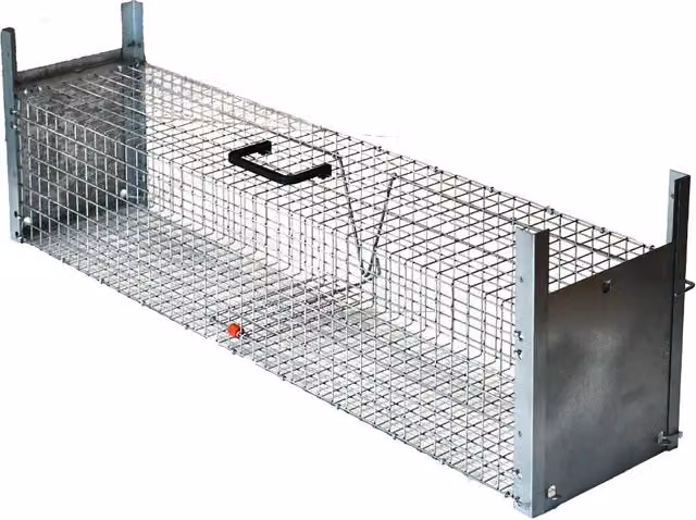 Trappola per predatori Iperbriko colore silver L/P/H: 120 x 38 x 40 cm