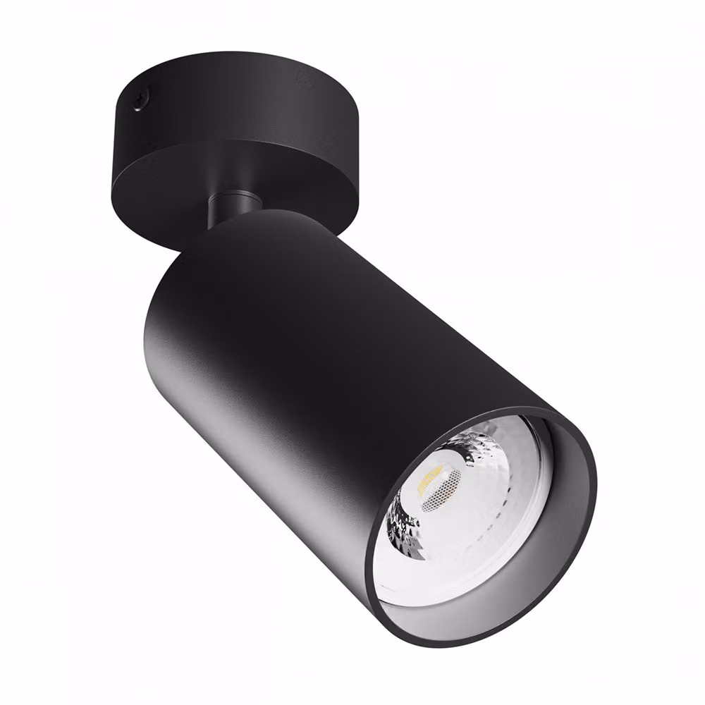 Spectrum Lampada da parete Lampada da soffitto Squalla Variosa Nero max. 10W GU10 senza lampadina orientabile