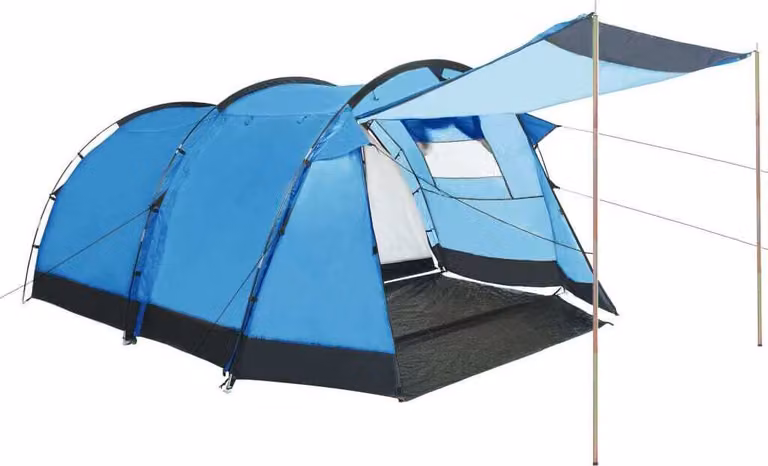 Aste per Parasole a Vela 2 pz 200 cm in Acciaio Zincato