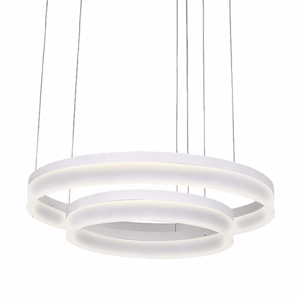 Lampada a sospensione LED VEDUA 78W, 4000K, bianco, Ø: 60 H: 120 cm, dimmerabile
