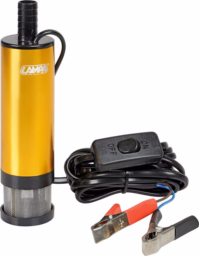 elettropompa sommergibile di aspirazione per liquidi, 12 V - 12 l/min