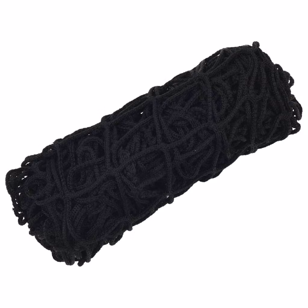 Reti da Fieno 2pz Rettangolari Neri 200x120 cm in PP