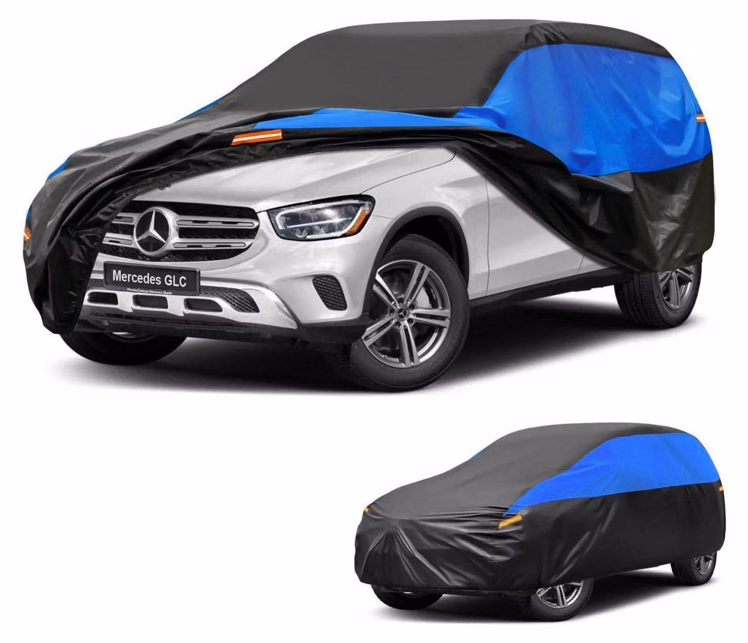 Copertura impermeabile e traspirante per auto, adatta ai modelli Mercedes Benz GLC, disponibile nei colori nero e blu