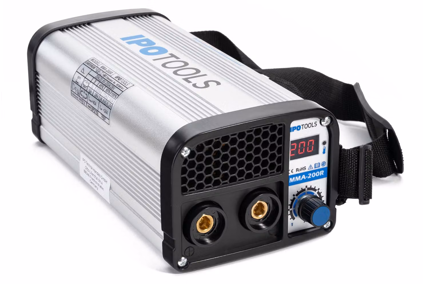 Saldatrice ad elettrodo MMA-200R - 200 Ampere - Inverter IGBT - Display digitale