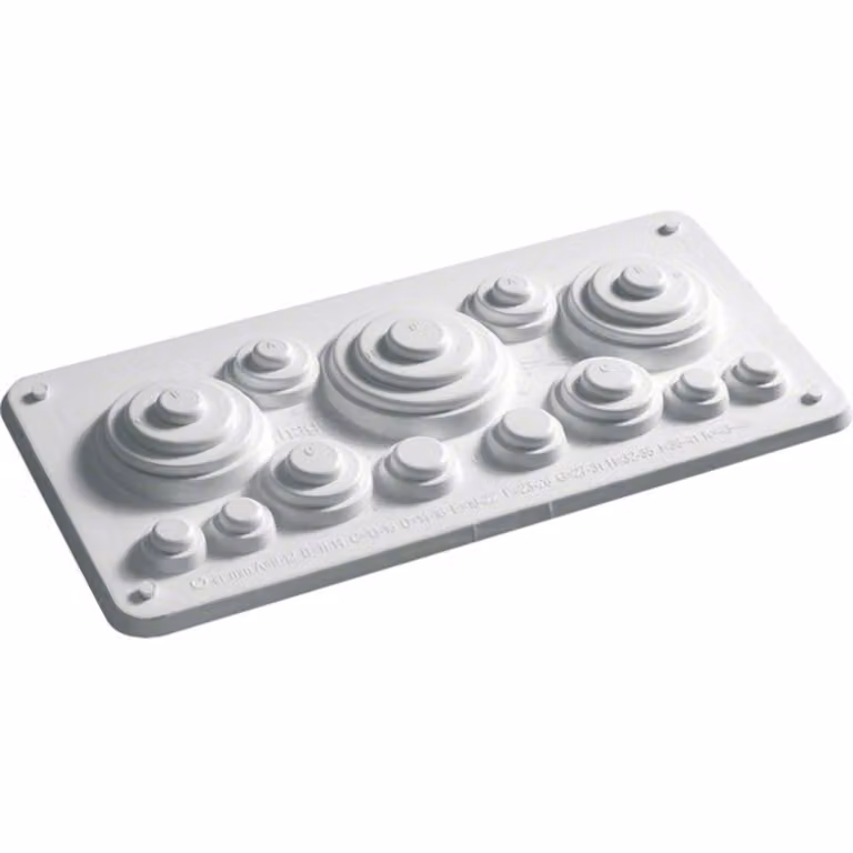 Hager FZ425. Breite: 220 mm, Höhe: 15 mm, Tiefe: 104 mm (FZ425)