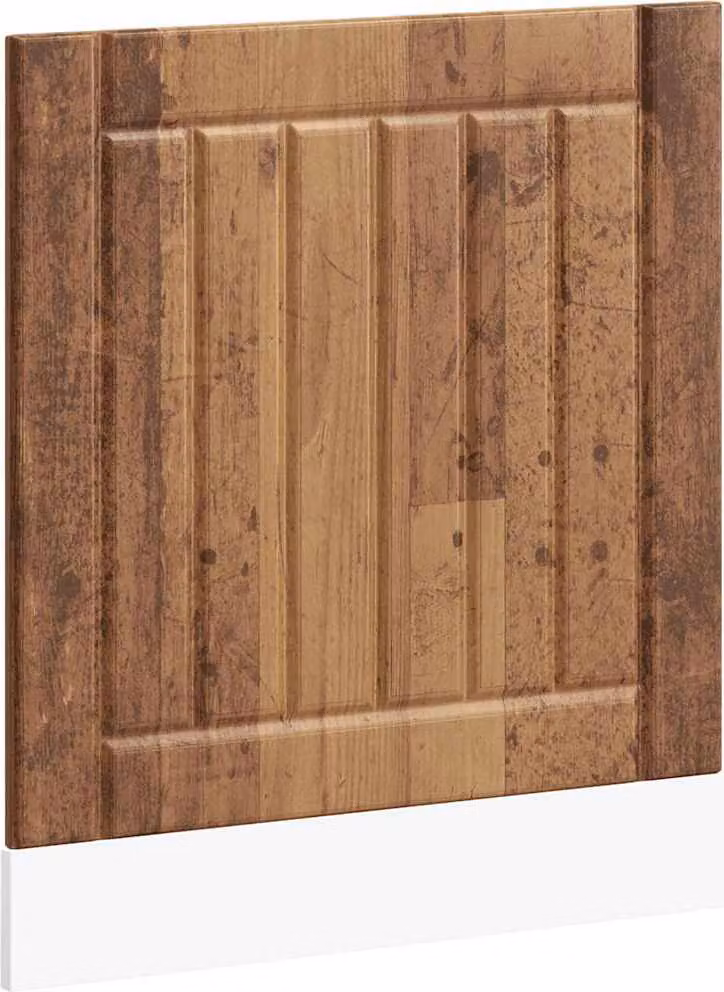 Pannello Lavastoviglie Lucca Legno Antico in Legno Multistrato