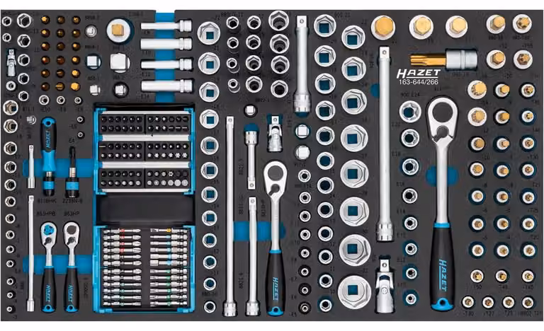 Set di utensili HAZET da 266 pezzi