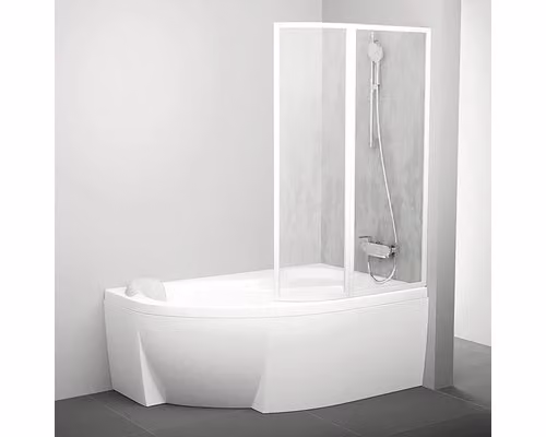Schermo per vasca da bagno RAVAK VSK2 ROSA 170 P Rain