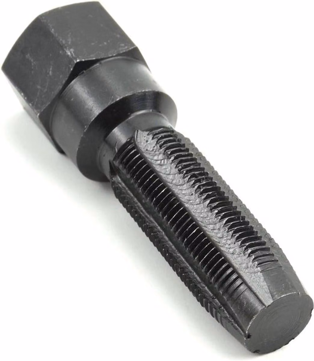 Kit di riparazione per 16 connettori di candele, filettatura M14 x 1,25 mm, comprensivo di diverse misure e di una custodia, con filettature resistenti alla corrosione