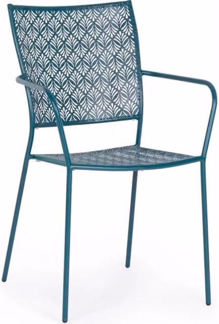 Sedia Con Braccioli Lizette Ocean Da Esterno Impilabile